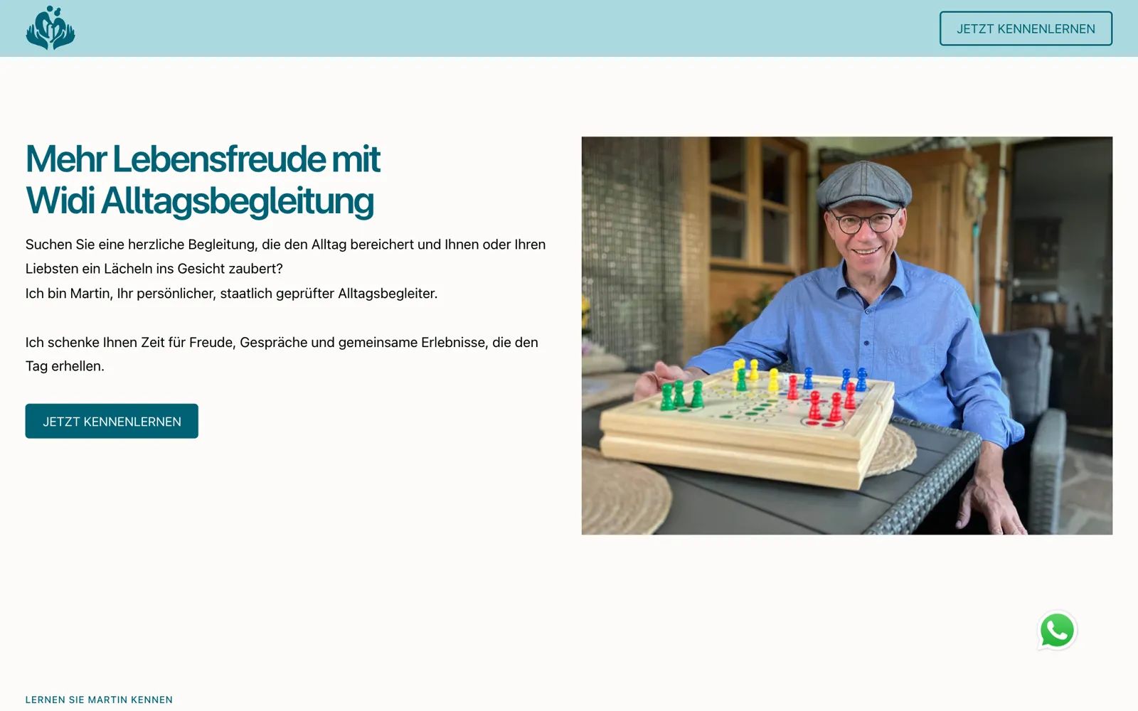 Website Widi Alltagsbegleitung