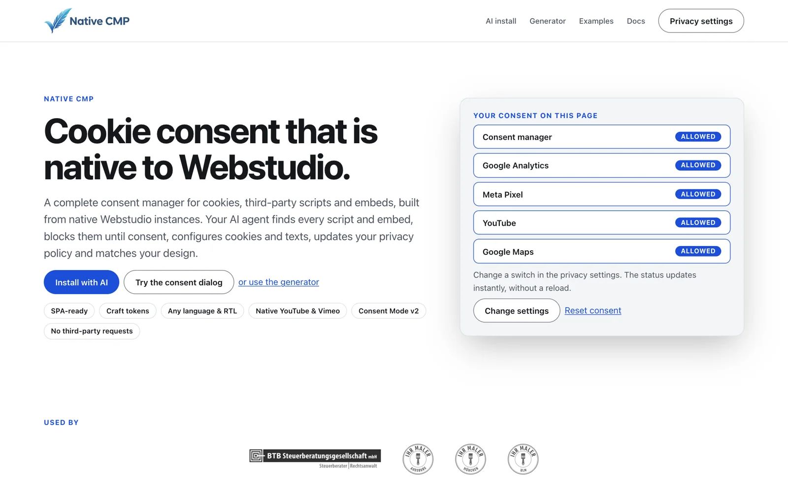 Website nativecmp.com